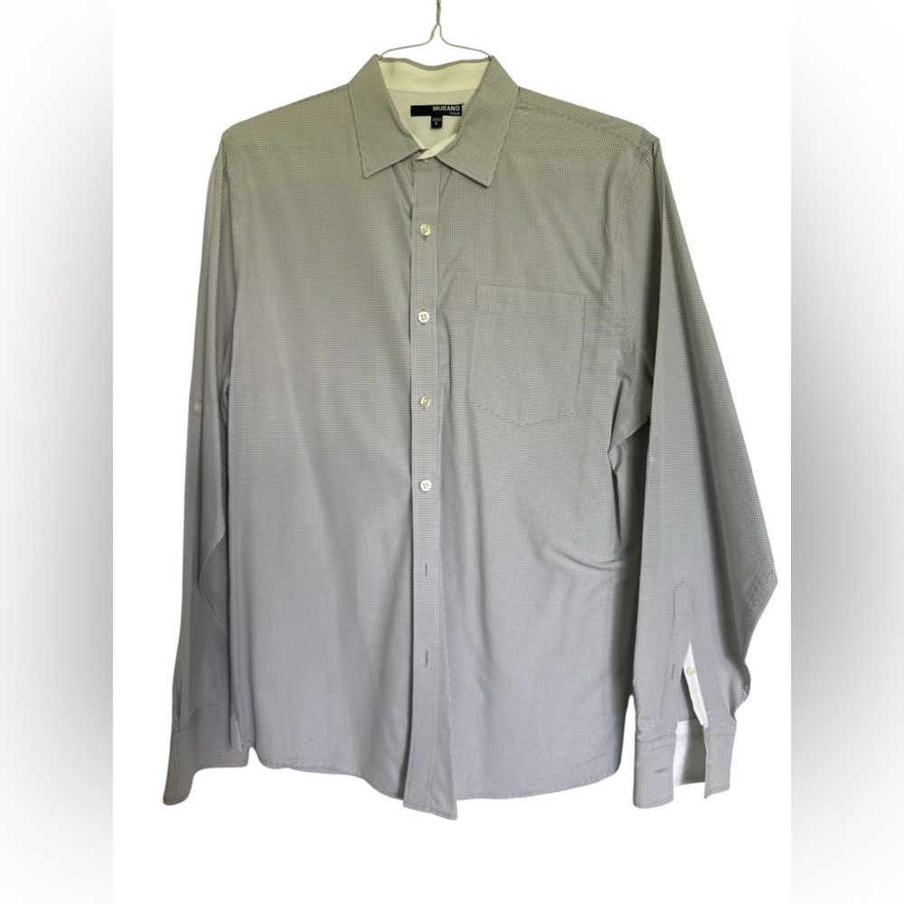 Murano Gray Dress Shirt Long-Sleeved Classic